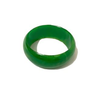 Vintage green bangle